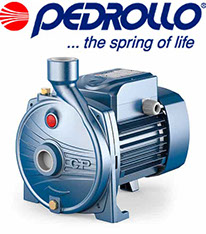 Imagen bomba de agua Pedrollo - logo Pedrollo